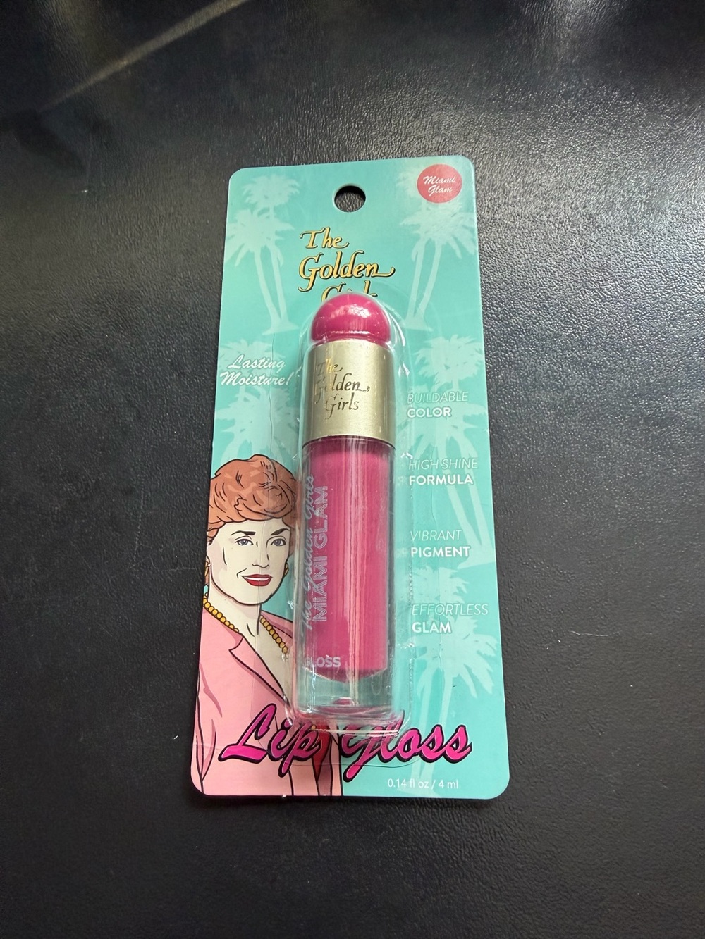 Blanche- Golden Girls Pink Lip Gloss - Vibrant Pink Shine